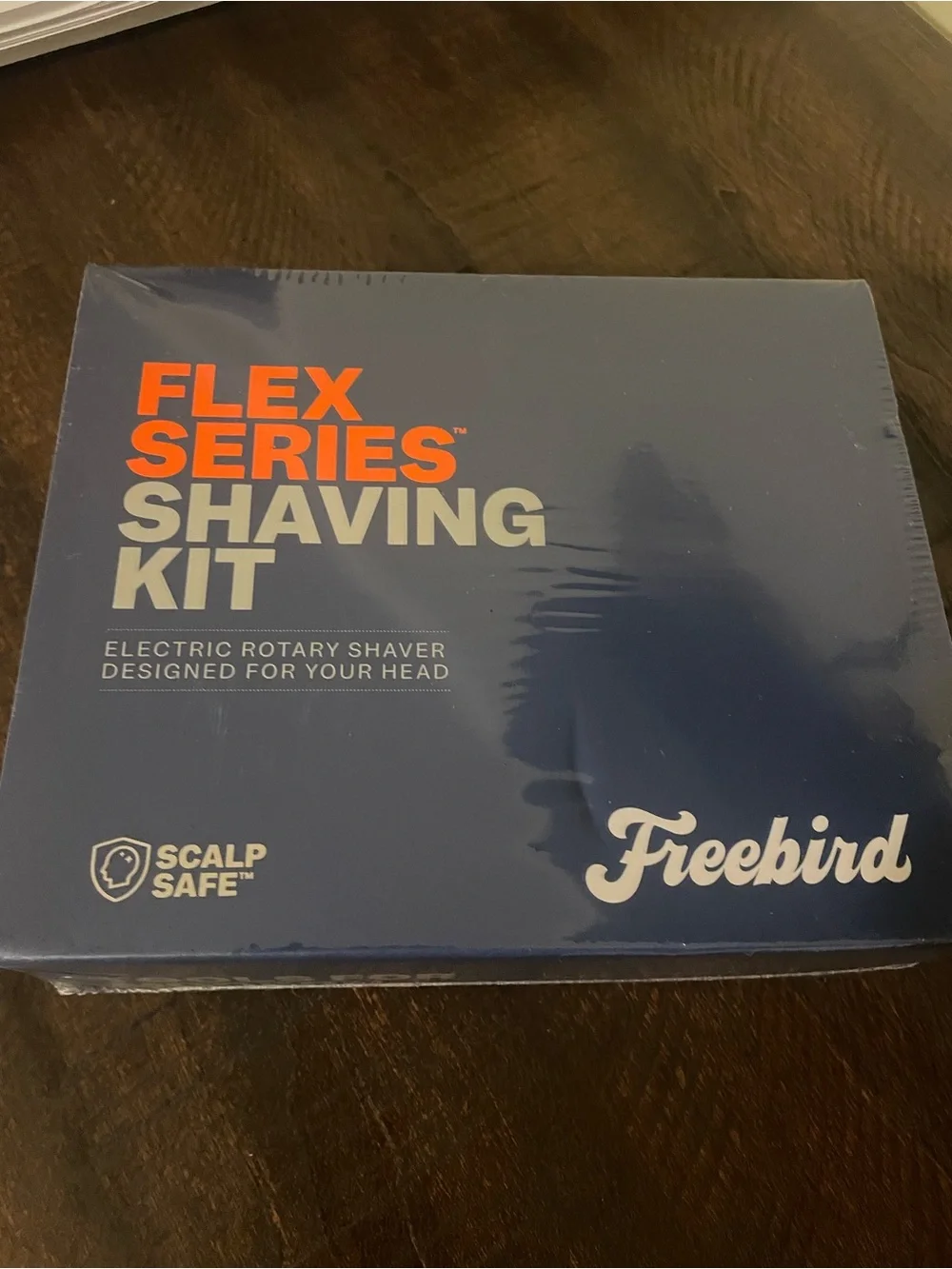 Freebird Flex Series Shaving Kit with Travel Case and Charging Dock - Navy Blue